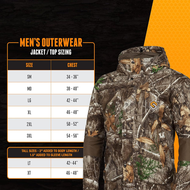 Morphic V2 3-In-1 Waterproof and Windproof Camo Hunting Jacket with Removable Vest