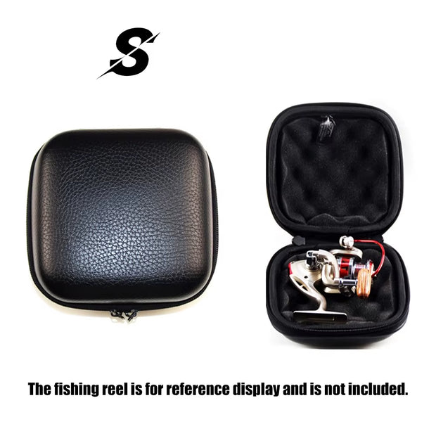 Spinning Fishing Bag PU Case Cover Waterproof Bag Fishing Accessories Fishing Bag Fishing Goods Fishing Equipment Wheel Bag