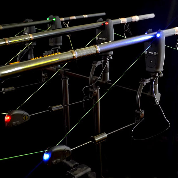 Wireless Carp Fishing Alarm Set Waterproof, Fishing Bite Alarms Fishing Bite Indicator Fishing Accessories S5