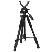 Outdoor Hunting Tripod Durable Adjustable Height Hunting Stand Aluminum V-Yoke Shooting Rack Multifunctio Hunting Safe Accessory
