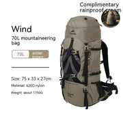 Naturehike 70L Hiking Backpack - Large Capacity Mountaineering Pack