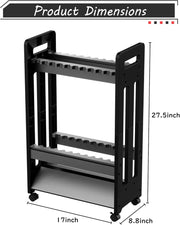 Fishing Rod Holder,Fishing Pole Holders for Garage,Rod Holder for 16 Rod and Reel Combos,Vertical Fishing Rod Rack Floor Storage,Fishing Gifts for Men (Gray)