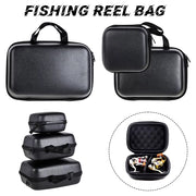 Spinning Fishing Bag PU Case Cover Waterproof Bag Fishing Accessories Fishing Bag Fishing Goods Fishing Equipment Wheel Bag