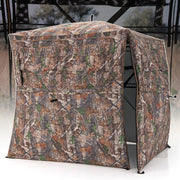 360° Hunting Blind 2-3 Person - One-Way See-Through Ground Tent
