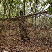 Hunting Blind 300D Durable Grid Mesh for Hunting, Photography, Camping, Concealment, Disguise, Sunshade, Convers