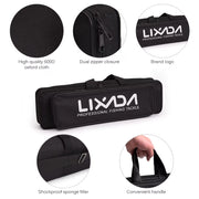 LIXADA Telescopic Fishing Rod Reel Combo Carbon Fiber Fishing Rod Pole Spinning Fishing Reel Carrier Bag Case Fishing Tackle Set