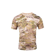 Men's Casual Outdoor Camouflage Clothing Short-sleeved