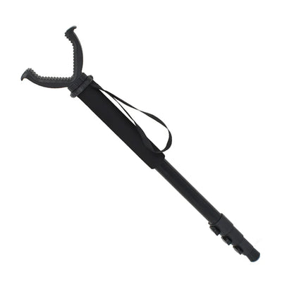 Outdoor Hunting Tripod Durable Adjustable Height Hunting Stand Aluminum V-Yoke Shooting Rack Multifunctio Hunting Safe Accessory