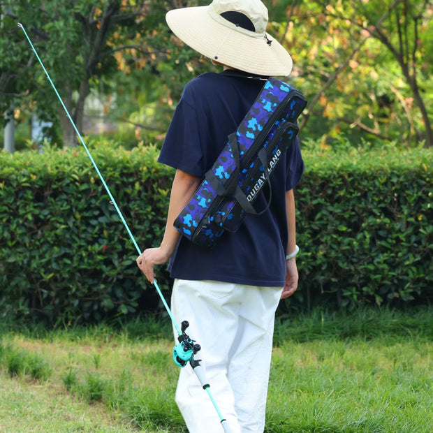 Fishing Rod Bag Portable Nylon Fishing Tackle Bags Large Capacity Fishing Accessories Bag Fishing Tackle Bag