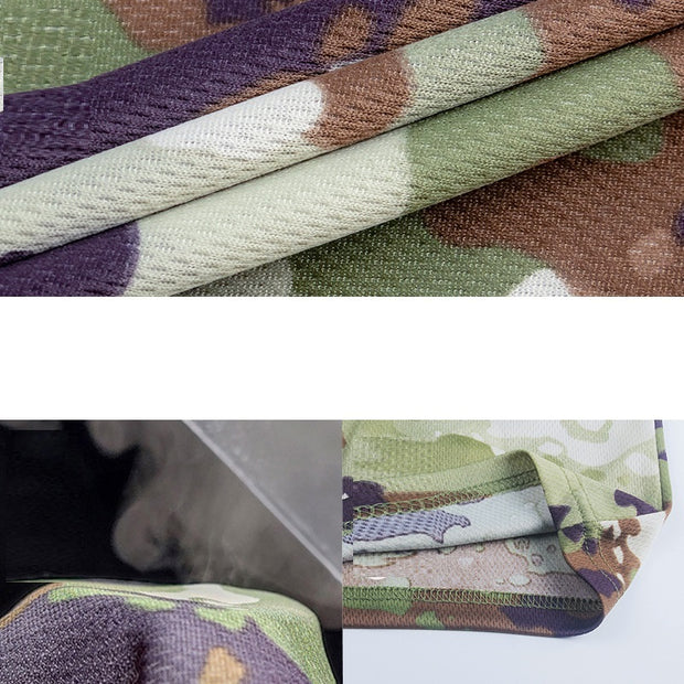Men's Casual Outdoor Camouflage Clothing Short-sleeved