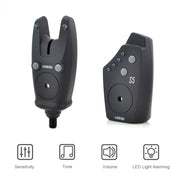 Wireless Carp Fishing Alarm Set Waterproof, Fishing Bite Alarms Fishing Bite Indicator Fishing Accessories S5
