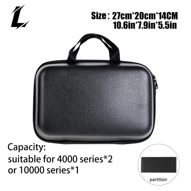 Spinning Fishing Bag PU Case Cover Waterproof Bag Fishing Accessories Fishing Bag Fishing Goods Fishing Equipment Wheel Bag