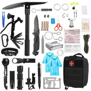 121-Piece Emergency Survival Kit - Professional Tactical Gear & First Aid