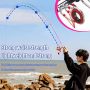 Fishing Rod and Reel Combo Small Telescopic Fishing Rod Portable Travel Fishing Pole Kit Telescopic Fishing Rod for Fishing