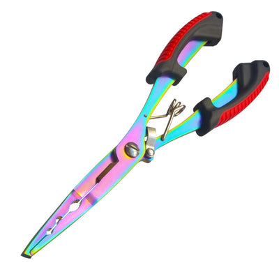 Stainless Steel Fishing Pliers Fishing Hook Remover Saltwater Resistant Fishing Braided Line Cutter Scissors Fishing Equipment