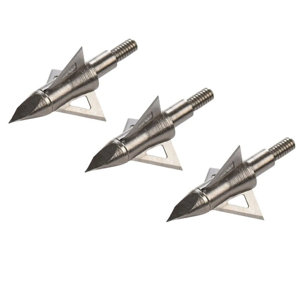 12Pcs Archery Broadheads 100 Grain Crossbow Recurve Compound Bow Arrow Tips
