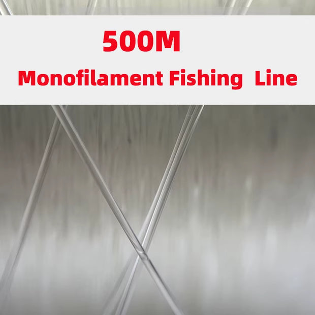 0.6/0.7/0.8/0.9/1.0Mm Big Size Fishing Line 500M 100M Monofilament Sea Fishing Nylon Fishing Line Thick Fishing Fishing Supplies
