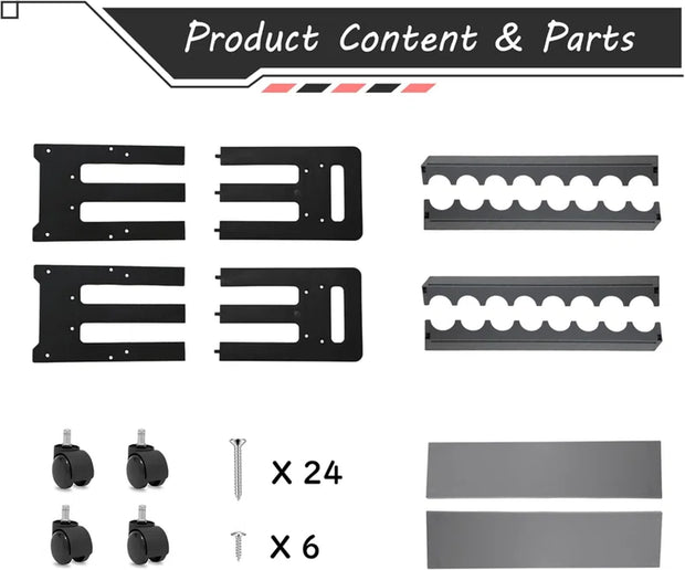 Fishing Rod Holder,Fishing Pole Holders for Garage,Rod Holder for 16 Rod and Reel Combos,Vertical Fishing Rod Rack Floor Storage,Fishing Gifts for Men (Gray)