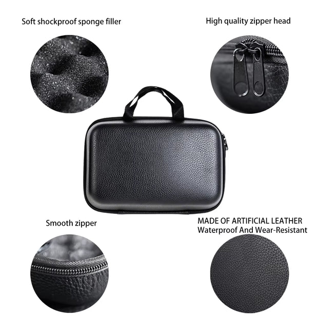 Spinning Fishing Bag PU Case Cover Waterproof Bag Fishing Accessories Fishing Bag Fishing Goods Fishing Equipment Wheel Bag