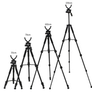 Outdoor Hunting Tripod Durable Adjustable Height Hunting Stand Aluminum V-Yoke Shooting Rack Multifunctio Hunting Safe Accessory