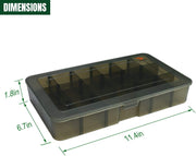 Fishing Tackle Bags - Saltwater or Freshwater Fishing Bags with 4 Trays