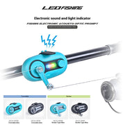 High Sensitivity Intelligent Automatic Night Fishing Signal Induction Lamp Fishing Telescopic Fishing Rod Alarm