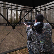 Pop-Up Hunting Blind 2-3 Person - 270° See-Through Ground Tent