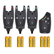 Wireless Carp Fishing Alarm Set Waterproof, Fishing Bite Alarms Fishing Bite Indicator Fishing Accessories S5