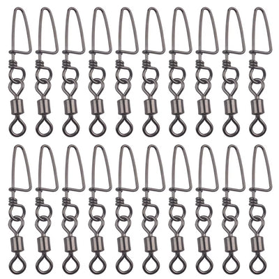 Rolling Sea Fishing Connector Fishing Swivels Snaps Ball Bearing Fishing Tackle