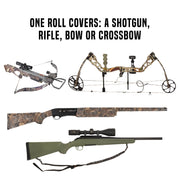 Vanish Protective Camo Wrap - 15 Foot Reusable Roll - Max-7 Camo