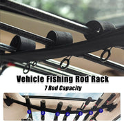 Vehicle Fishing Rod Holder, Fishing Rod Carrier for Car, Fishing Rod Rack