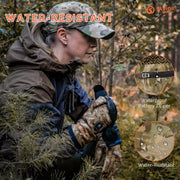 SAVIOR HEAT Heated Gloves for Hunting, Camouflage Hunting Gloves for Men Wome...