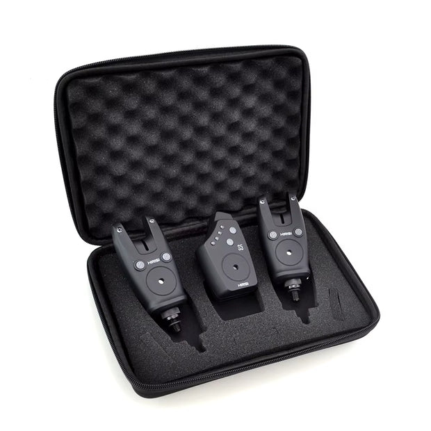 Wireless Carp Fishing Alarm Set Waterproof, Fishing Bite Alarms Fishing Bite Indicator Fishing Accessories S5