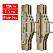 3 Layer Portable Folding Fishing Rod Bag Fishing Pole Gear Tool Storage Case Backpack Fishing Equipment Fishing Reel Bag X349G