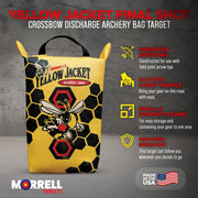 Morrell Yellow Jacket Shot Crossbow Discharge Archery Bag Target (3 Pack)