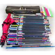 3 Layer Portable Folding Fishing Rod Bag Fishing Pole Gear Tool Storage Case Backpack Fishing Equipment Fishing Reel Bag X349G