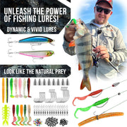 PLUSINNO Fishing Backpack with Tackle Boxes, Waterproof Fishing Sling Tackle Bag