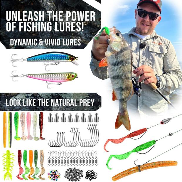 PLUSINNO Fishing Backpack with Tackle Boxes, Waterproof Fishing Sling Tackle Bag