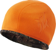 Men'S Reversible Camo/Hunters Orange Fleece Beanie