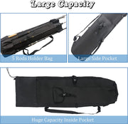 Fishing Rod Case Pole Holder Bag Large Capacity Fishing Rod Storage Waterproof Travel Carry Case Bag Fishing Gear Gifts for Fishermen