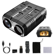 4K Night Vision Binoculars - 10X Zoom with WiFi & 2624ft Range